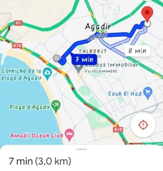 Apartament Charming Agadir Getaway Maroko